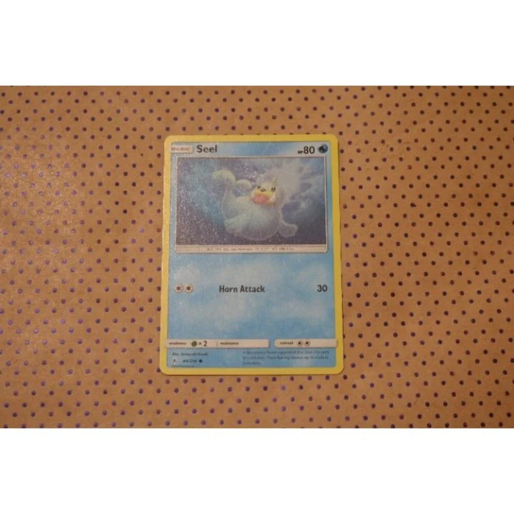 Seel 44/214 Pokemon Card (2019)